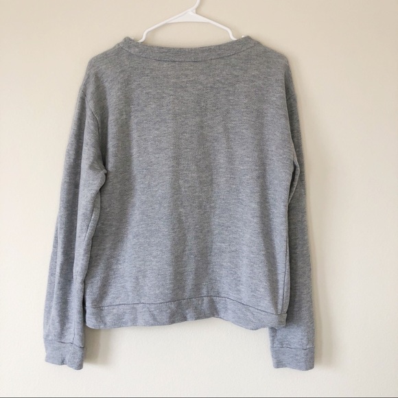 Harlow & Graham Gray Crewneck Sweatshirt - Picture 3 of 3